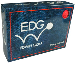 �G�h�E�B���S���t(Edwin Golf) �}�b�g�J���[ �S���t�{�[�� 1�_�[�X(12����) ���b�h EDBA-3776