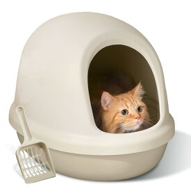 アイリスオーヤマ 猫のトイレ　フルカバーP-NE-500-Fブラウン