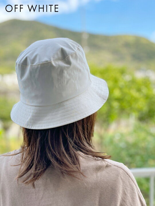 楽天市場 ビーチハット サーフィン レインハット 帽子 レディース Uv 折りたたみ 撥水バケットハット 全5色 ハット たためる ハット Uvカット 折りたためる Uv日よけ帽子 首 プール ガーデニング レディース アウトドア 収納 Uv 帽子 女性用 Uvカット 釣り 日焼け防止