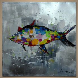 楽天市場 魚 絵画の通販