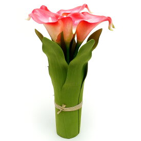【2ndFloor】LEDフラワー Lily（ユリ）レッド 光るフェイクグリーン 造花