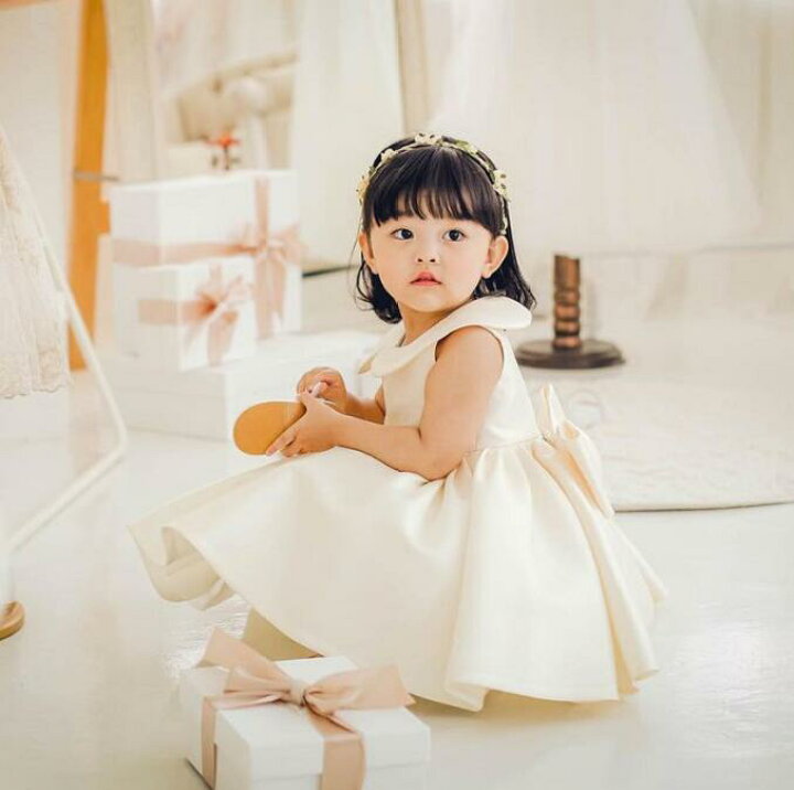 楽天市場】ベビードレス 結婚式 子供ドレス ベビードレス ワンピース 