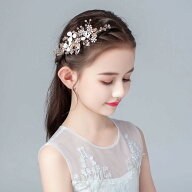 【即納 ！送料無料】】子供 ヘアアクセサリー フラワークリップ キッズ髪飾り フラワー カチューシャ 子…