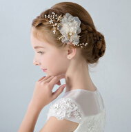 【1680円！送料無料＆即納】子供 ヘアアクセサリー フラワークリップ キッズ髪飾り フラワー カチューシ…