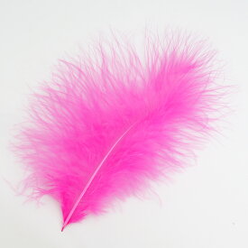 マラブー(10本)ホットピンク フライタイイング 羽根 フライフィッシング 釣り 毛針 毛鉤 フライマテリアル