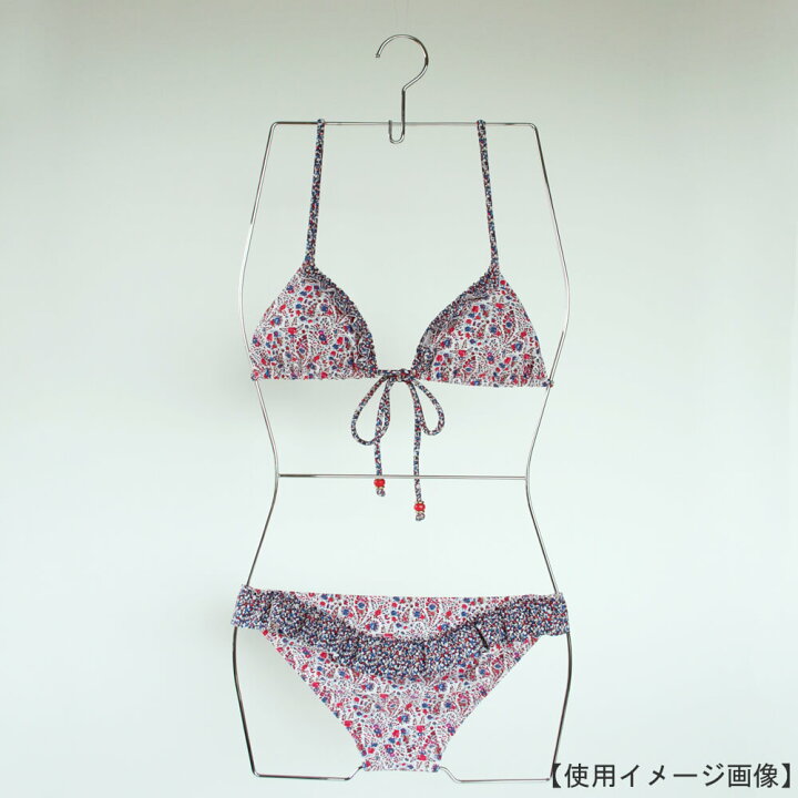 楽天市場】ハンガー ビキニ 下着 水着用SMW-02F-34 クロームメッキ 100 