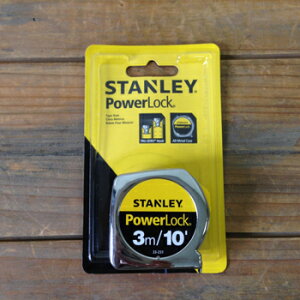 STANLEY PowerLock_3m/10'スタンレー メジャー 3m/10'
