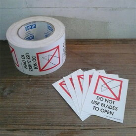 PACKING LABEL_12梱包用ラベルシール 12【DO NOT USE BLADES TO OPEN】