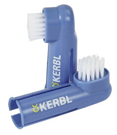 ※指に入れて歯磨きしてくださいね！【ドイツKerbl】デンタルグッズ　ドイツKerbl わんちゃん用歯ブラシ　フィンガートゥースブラシ