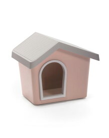 【イタリアIMAC】カラーリングがきれいなおしゃれな屋外用 犬小屋！IMAC　ドッグハウス　ゼウス50　リミテッドエディション　ピンク