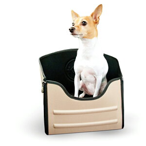 【K&Hペットプロダクツ】収納できる折り畳みドライブボックスモッドセーフティシート ベージュ【お散歩 ドライブ アウトドア】ドライブボックス ドライブシート