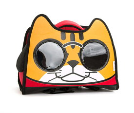 【CATOPIA】　キャリーバッグ　アメリカCATOPIA 猫ちゃん用キャリーバッグ　バックパックキャットキャリーバッグ　　オレンジレッド　リュックサック