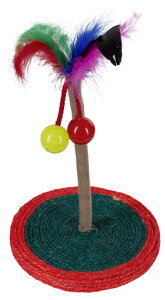 【ドイツKerbl】猫おもちゃ ドイツKerbl社 猫ちゃん用おもちゃ サイザルベースパームツリーキャットニップ付き【キャットタワー 爪とぎ プレイボックス ベッド ハウス ねこカフェ