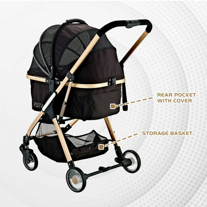 楽天市場】※人気※予約商品！犬用 ペットカート ENZO ペット 