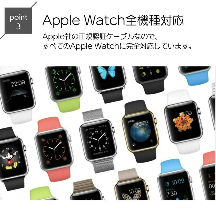 楽天市場】Apple認証 Apple Watch type c 急速 充電器 磁気高速充電 