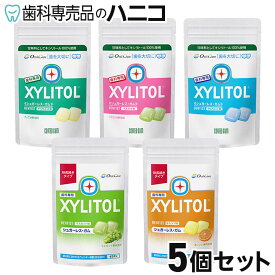 【11/11 1:59まで★最大2,000円OFFクーポン】【メール便選択で送料無料】オーラルケア キシリトールガム ラミチャックタイプ 5個セット 口臭予防 [メール便1注文1点まで] [M便 1/6]