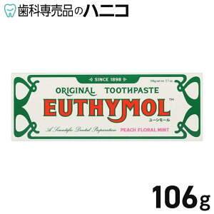 �y4/18 23:59�܂Ł��ő�1,500�~OFF�N�[�|���zEUTHYMOL ���[�V���[�� ���݂��� 106g �s�[�`�t���[�����~���g ��򕔊O�i �������� ���݂����� ��p�n�~�K�L