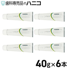 【11/11 1:59まで★最大2,000円OFFクーポン】コンクール クリーニングジェル 40g × 6本 ホームケアクリーニング剤 歯みがきジェル 歯みがき剤 歯科専売品【Concool】【コンクール】