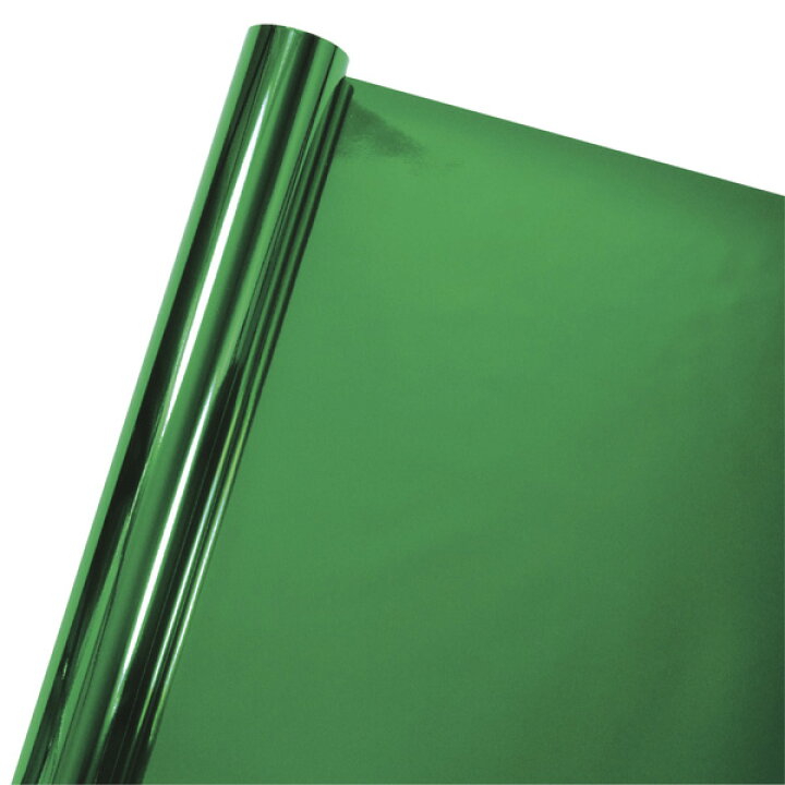 楽天市場 店飾 メタリック カラーシート 緑 40 7534 カッティングシート メタリックシート ラッピング フィルム メタル グリーン イベント 店内 店舗 装飾 飾り 工作 キラキラ 単色 無地 デザイン シート 壁紙 リメイク 繁盛工房