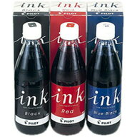 【PILOT】パイロット　ボトル インキ 350ml　全3カラー　ボトルインク　品番INK-350
