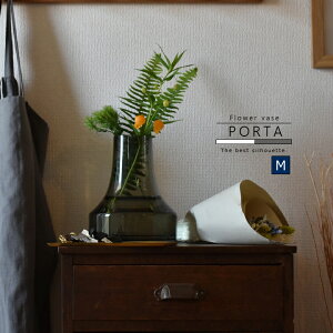 �ԕr �K���X �k�� �傫�� �}�� ������� M�T�C�Y 16.7cm×20cm �O���[ �N���A �t�����[�x�[�X �K���X �J���[ �f�U�C�� �V�b�N ���_�� �l�C �~�` �~�� �傫�� ��̓� �z���C�g�f�[ PORTA