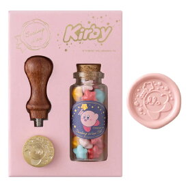 [予約・12月下旬発売予定] ビバリー シーリングワックスセット 星のカービィ SLW-009 シーリングスタンプ カービー ギフト プレゼント 実用的 スタンプ ワックススタンプ 封蝋 封緘 封かん 手紙 おしゃれ 文具女子博 ヨーロッパ 封筒 封をする 初心者 デコレーション