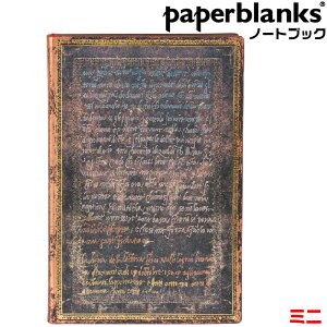 ペーパーブランクス ノート ミニ アーティストビジョン Flexis ミケランジェロ Handwriting 「手跡」 罫線 ソフトカバー FB9638-2 ゴムバンド留め具 90×140mm 正規輸入品 手帳 paperblanks ヨーロッパ 洋
