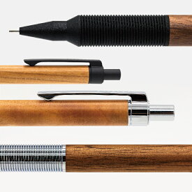 ラダイト EverDraw 木軸シャープペンシル エバードロー エヴァードロー Mブラック ウォールナット チェリーウッド 0.5mm ウッド 木製 小学生 中学生 人気 Luddite シルバー シャープ シャーペン メカニカルペンシル 高級 筆記用具 おしゃれ ギフト プレゼント 中学生 小学生