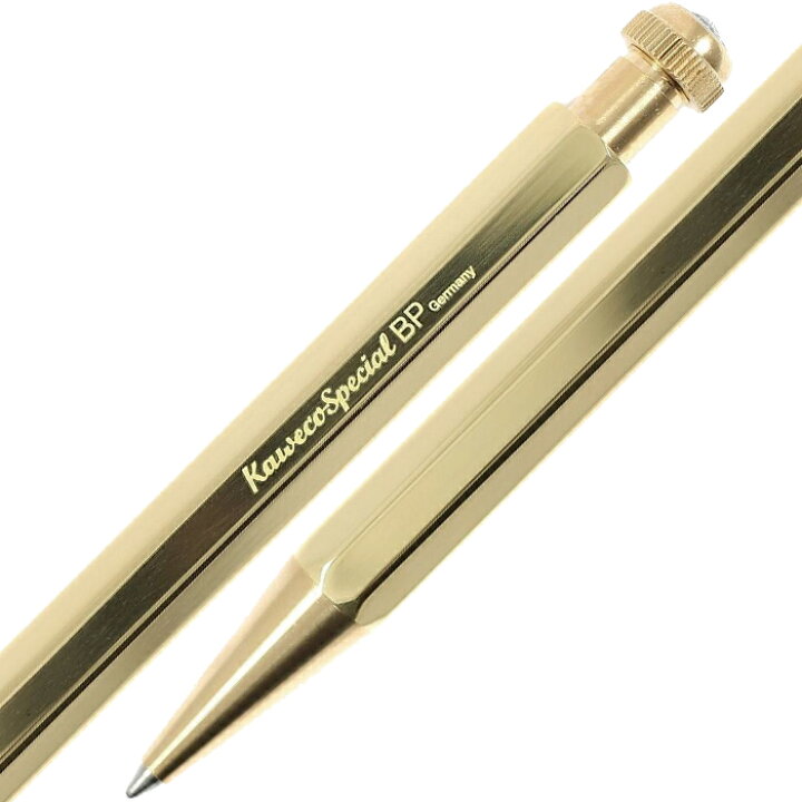 楽天市場】カヴェコ スペシャル ボールペン ブラス special KAWECO-PS 
