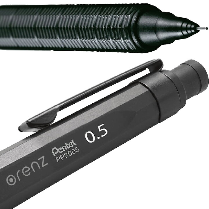 楽天市場】シャープペン オレンズネロ ぺんてる 0.5mm 0.3mm 0.2mm 