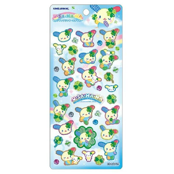 楽天市場】ウサハナ サンリオ キャンディ グリッター ステッカー 