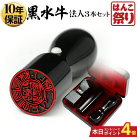【24H限定★390円OFFクーポン有】 【即日発送】法人印鑑 会社印 印鑑 実印 はんこ 黒水牛 法人3本セット 個人事業主 印鑑 セット 3本 代表者印 天丸18 銀行印 寸胴18 角印 21 ケース付 会社印鑑 会社印 会社設立 法人用印鑑 会社 登記 あす楽 kuro-h 【 送料無料 】 (tqb)
