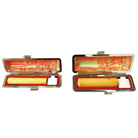 サイズが選べる 個人印鑑 2本セット 柘 サイズ 10.5mm~18mm モミ皮印鑑ケース付き 印鑑セット 実印 銀行印 認印 個人印 印鑑 フルネーム いんかん はんこ ハンコ 判子 フルネーム印鑑 オリジナル 作成 オーダーはんこ 朱肉付 印鑑証明 結婚 オーダー判子 注文 オーダーメイド