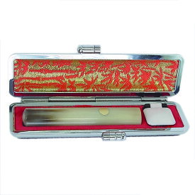 サイズが選べる　個人印鑑　モミ皮ケース付き　オランダ水牛　10.5mm〜15mm　認印　銀行印　ハンコ　保証付き