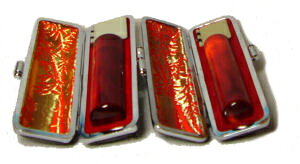 【メール便送料無料】はんこ・印鑑・判子/ハンコヤ 琥珀個人印鑑2本セットもみ皮(実印/銀行印)小(実印 15.0mm 銀行印|認め印 13.5mm)【個人印鑑】送料込【smtb-KD】