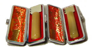 【メール便送料無料】はんこ・印鑑・判子/ハンコヤ 純白オランダ個人印鑑2本セットもみ皮(認め印/銀行印)小(銀行印 13.5mm 認め印 12.0mm)【個人印鑑】送料込【smtb-KD】