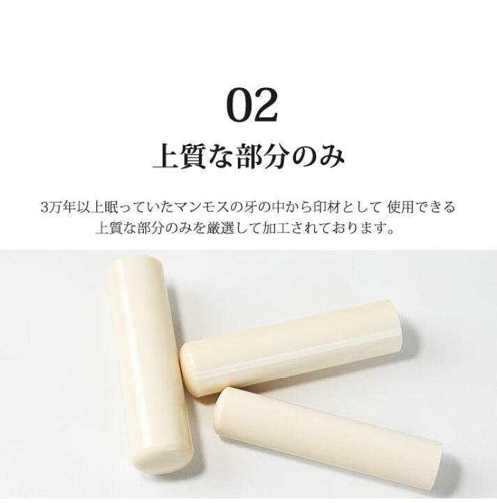楽天市場】【10％OFFクーポン配布中】 印鑑 はんこ マンモス印鑑【13.5 