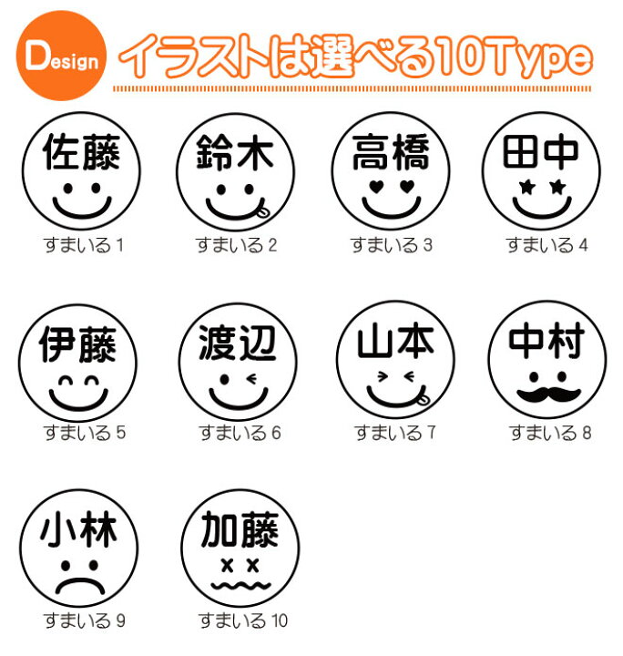楽天市場 送料無料 印鑑 はんこ ジョインティ 認印 すまいるばん 回転式ネーム印 スマイルのはんこ 10 0mm 個人印鑑 ハンコ 入園 入学 連絡帳 みました いんかん すまいる スマイル 送料無料 ギフト かわいい はんこ イラスト ハンコヤストア