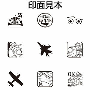 楽天市場 ビバリー プレーンズ チェックスタンプ 9個セット Ck9 028 手帳 スタンプセット スケジュール スタンプ ゴム印 キャラクター グッズ 文房具 かわいい 文具 可愛い はんこ ハンコ 判子 株式会社ハンコヤドットコム R