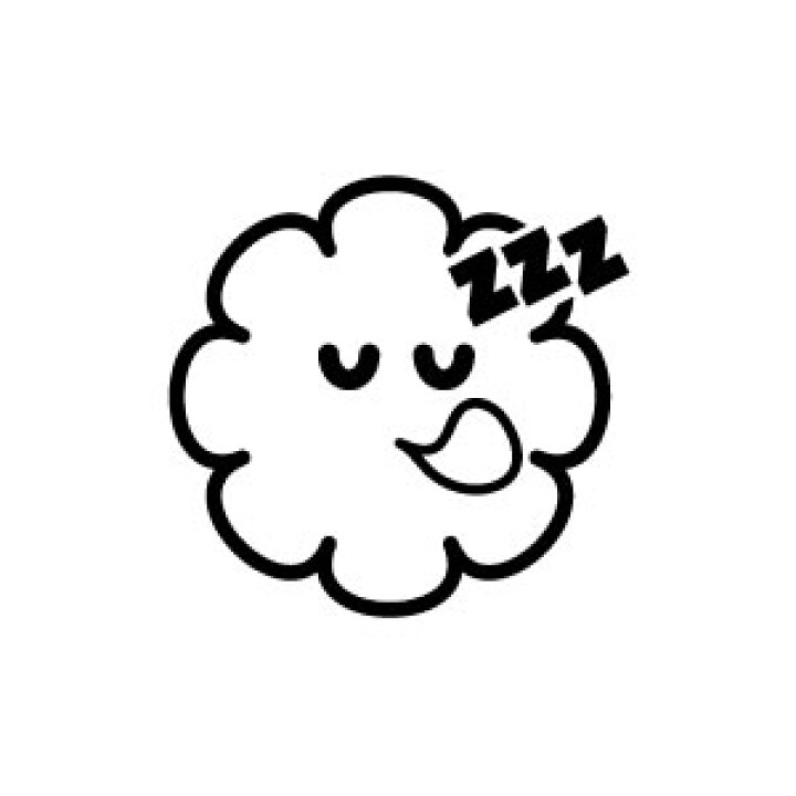 楽天市場 ゴム印 イラストスタンプ 8 8mm スヤスヤ 雲 H 002 スタンプ はんこ 判子 ハンコ ワンポイント 定型 イラスト かわいい 可愛い おしゃれ メール便配送対応商品 株式会社ハンコヤドットコム R