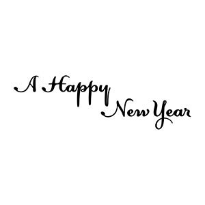 ^S NX^v 28×74mm ^Cv -yA Happy New Yearz NENGA-2874-009 [N X^v S pi ͂ nR q]