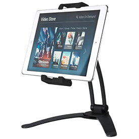 色：ブラック [リラックス] RELAX TAB STAND 2in1 スマホ タブレットスタンド (ブラック)