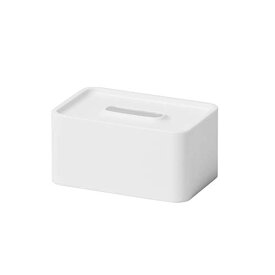色：02.リッチホワイト(マット) ideaco(イデアコ) コンパクトティッシュケース リッチホワイト 壁付け ビス マグネット 付属 compact tissue case