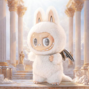 Ki THE MONSTERS ANGEL IN CLOUDS GWFECENEY uu Labubu ʂ y_g POP MART |bv}[g