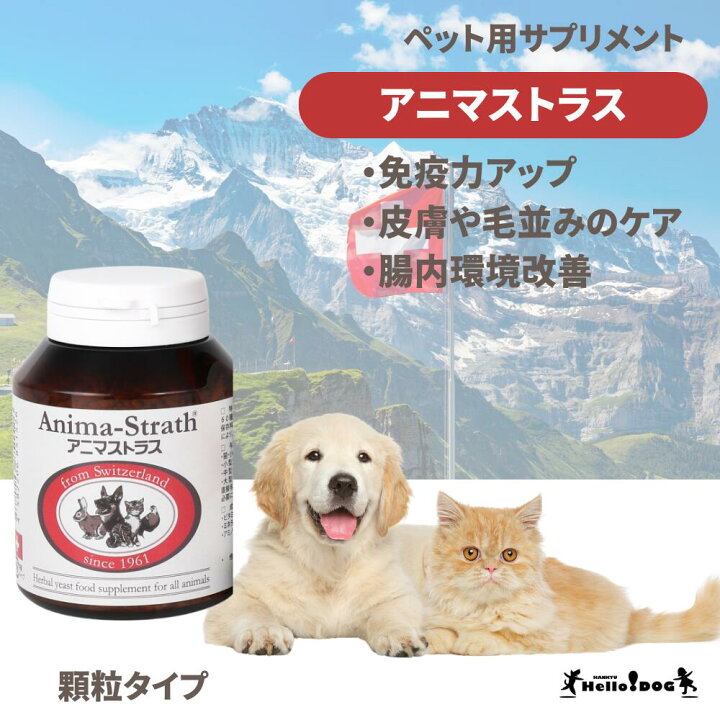 楽天市場】アニマストラス 顆粒 100g 動物用サプリメント 翌日出荷 