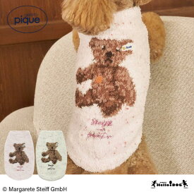 【SALE】 ジェラートピケ gelato pique Steiff ハイネックプルオーバー 【翌日出荷】阪急ハロードッグ ジェラピケ ドッグウェア 小型犬 かわいい もこもこ あったか クリーム ピンク
