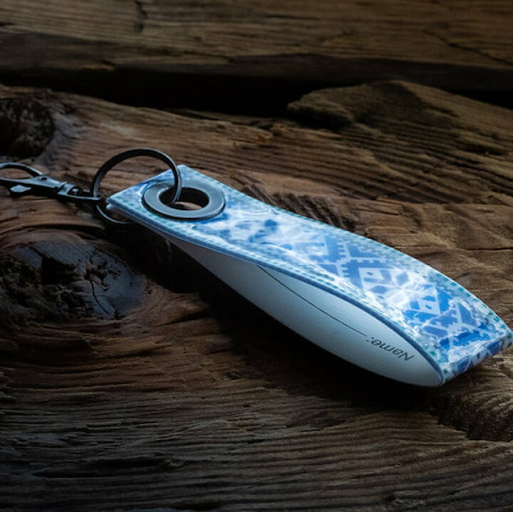 21冬新作 ループストラップ型 2色 北欧の交通安全グッズ リフレクター Pattern スタイリッシュ キーホルダー おしゃれ 民族柄 パターン