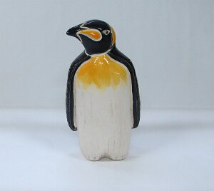 皇帝ペンギン 243A陶器 置物 動物 ペンギン 皇帝ペンギン penguin 鳥 海 水族館 南極 赤道 インテリア オブジェ 雑貨 おしゃれ かわいい 贈り物 プレゼント