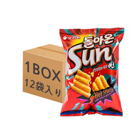 【オリオン】サンチップス ホットスパイシー味 スナック菓子 80g　BOX(80g×12袋)