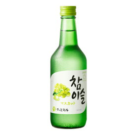 【JINRO眞露】チャミスル マスカット 焼酎　360mL/ALC.13%